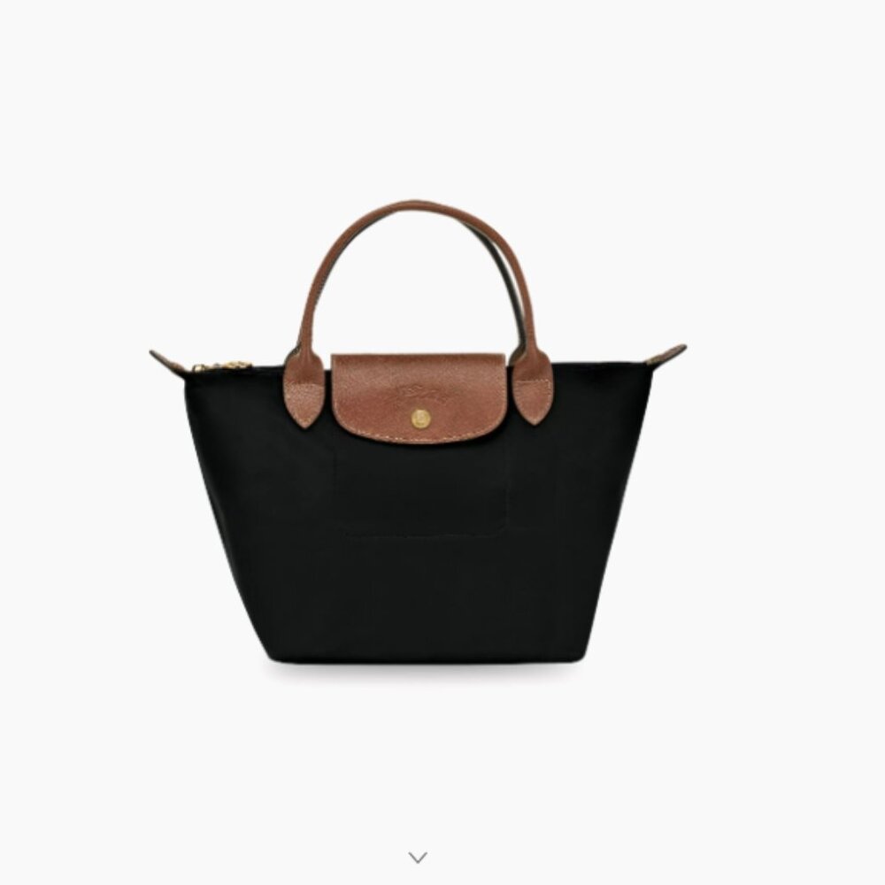 Longchamp's Le Pliage Original S Handbag - BLACK